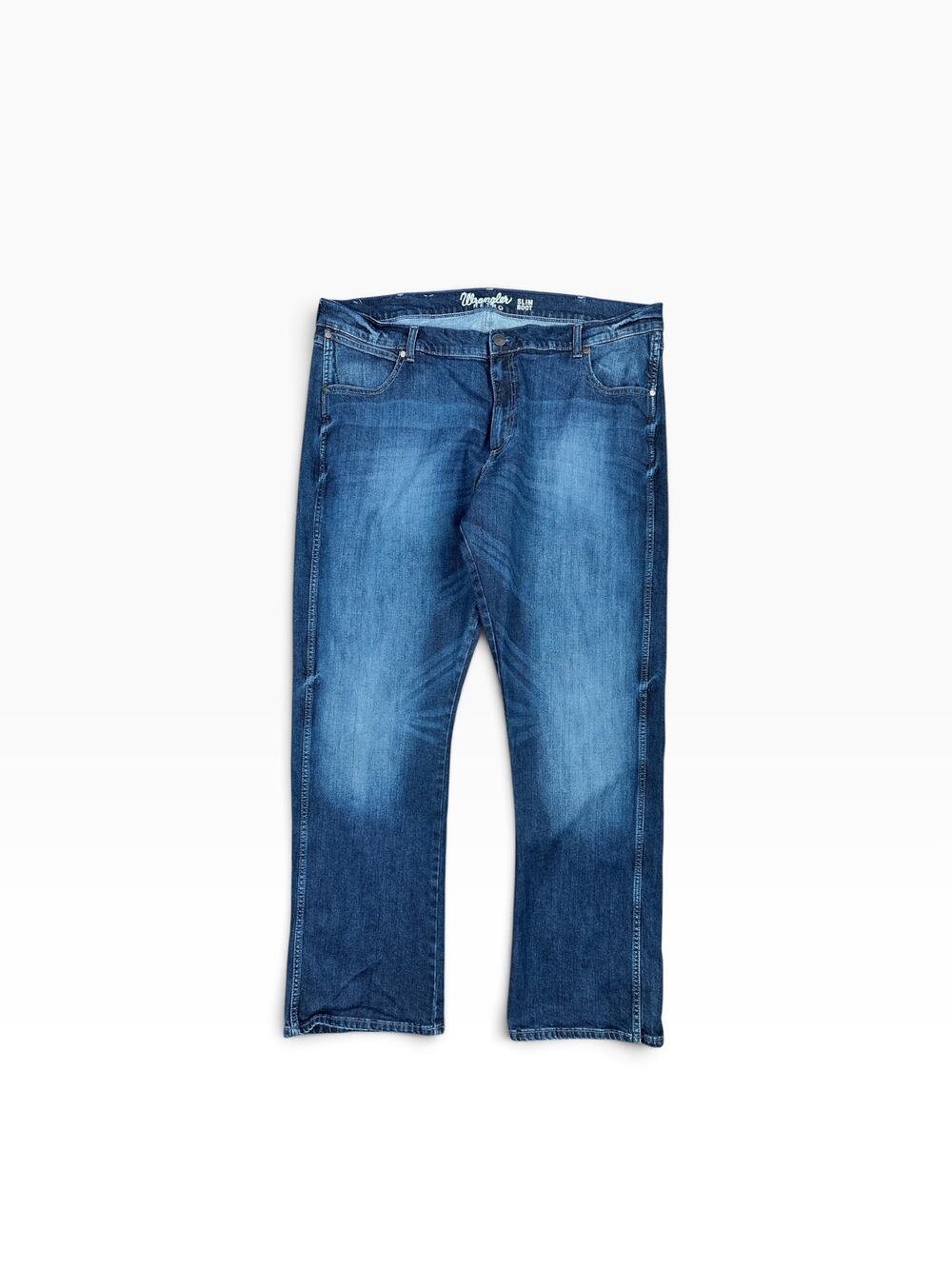 Wrangler RETRO Slim Bootcut Jeans Blue — Size 42x34